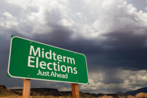road sign midterm elections